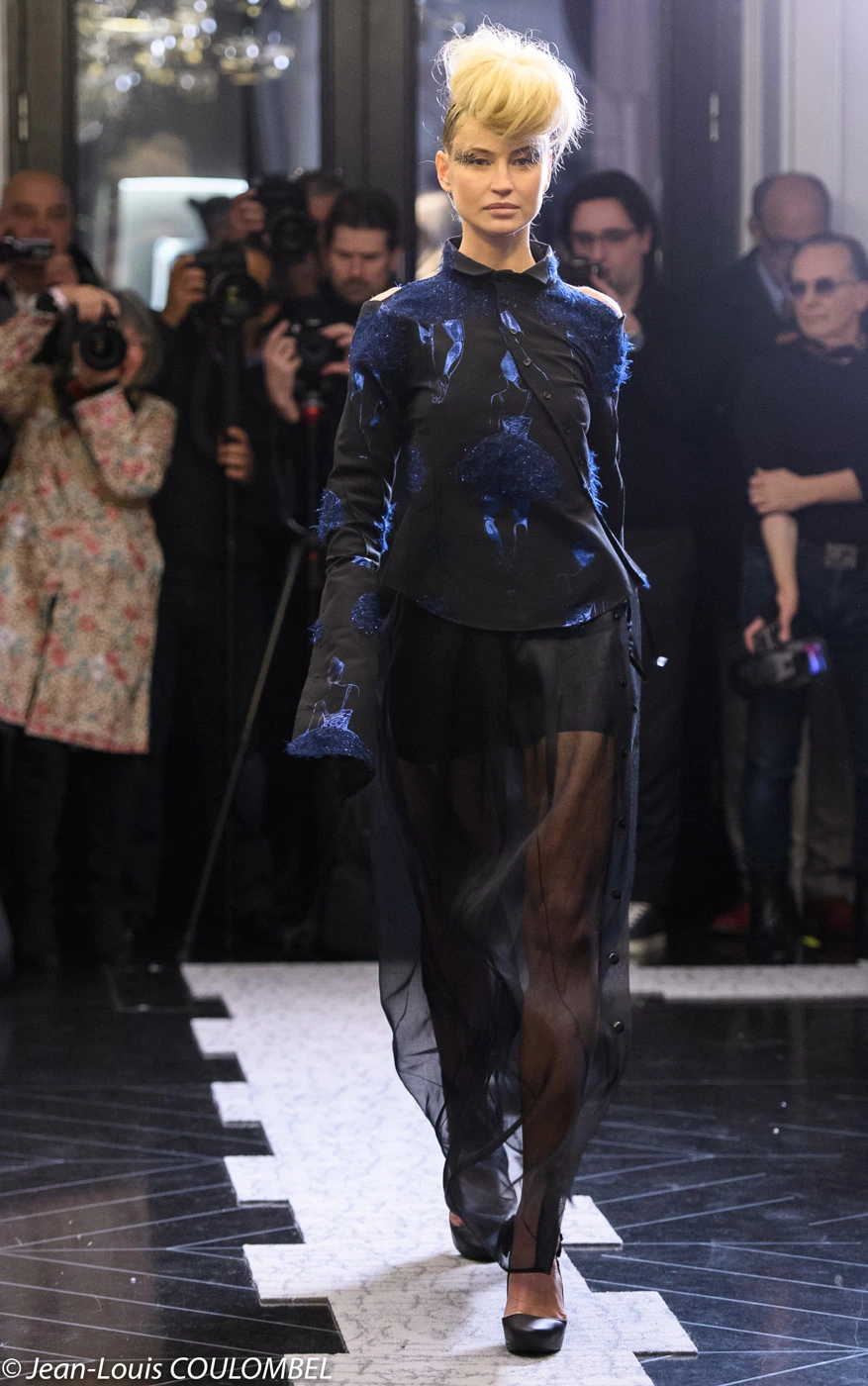 ensemble bleu nuit okada paris inspiration japonaise