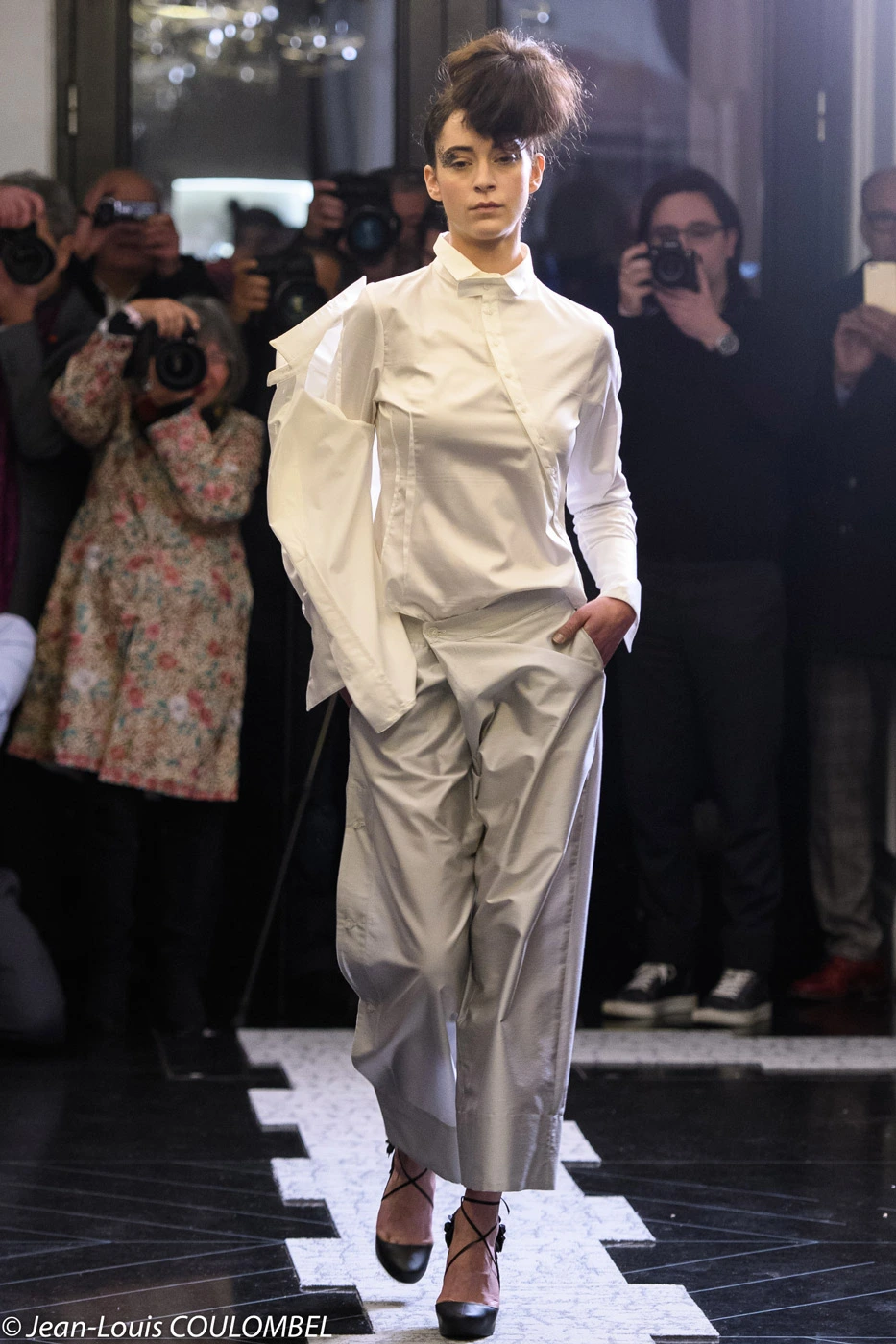 chemise style franco japonaise fw paris | okada paris