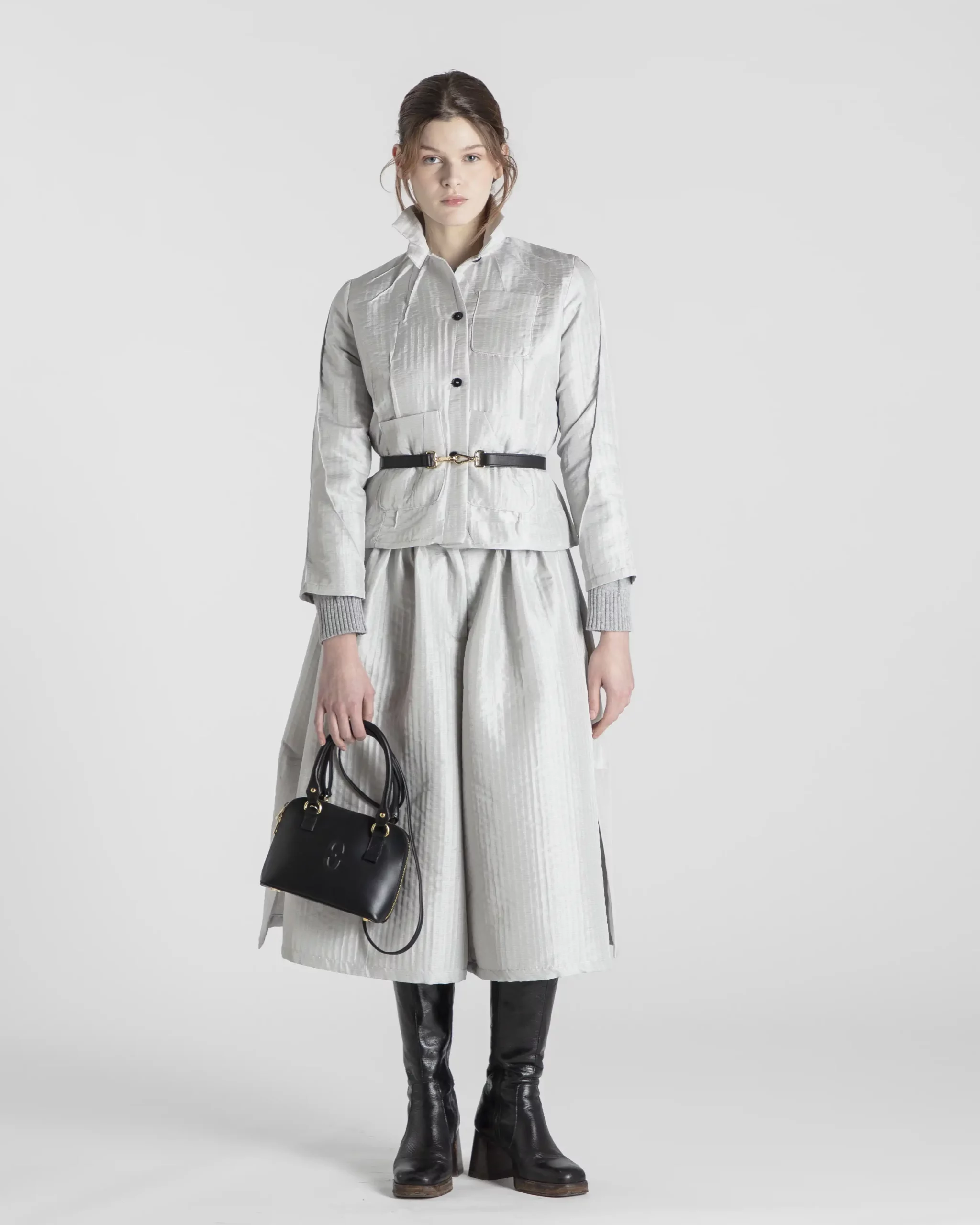 Veste MORI Gauffre Gris