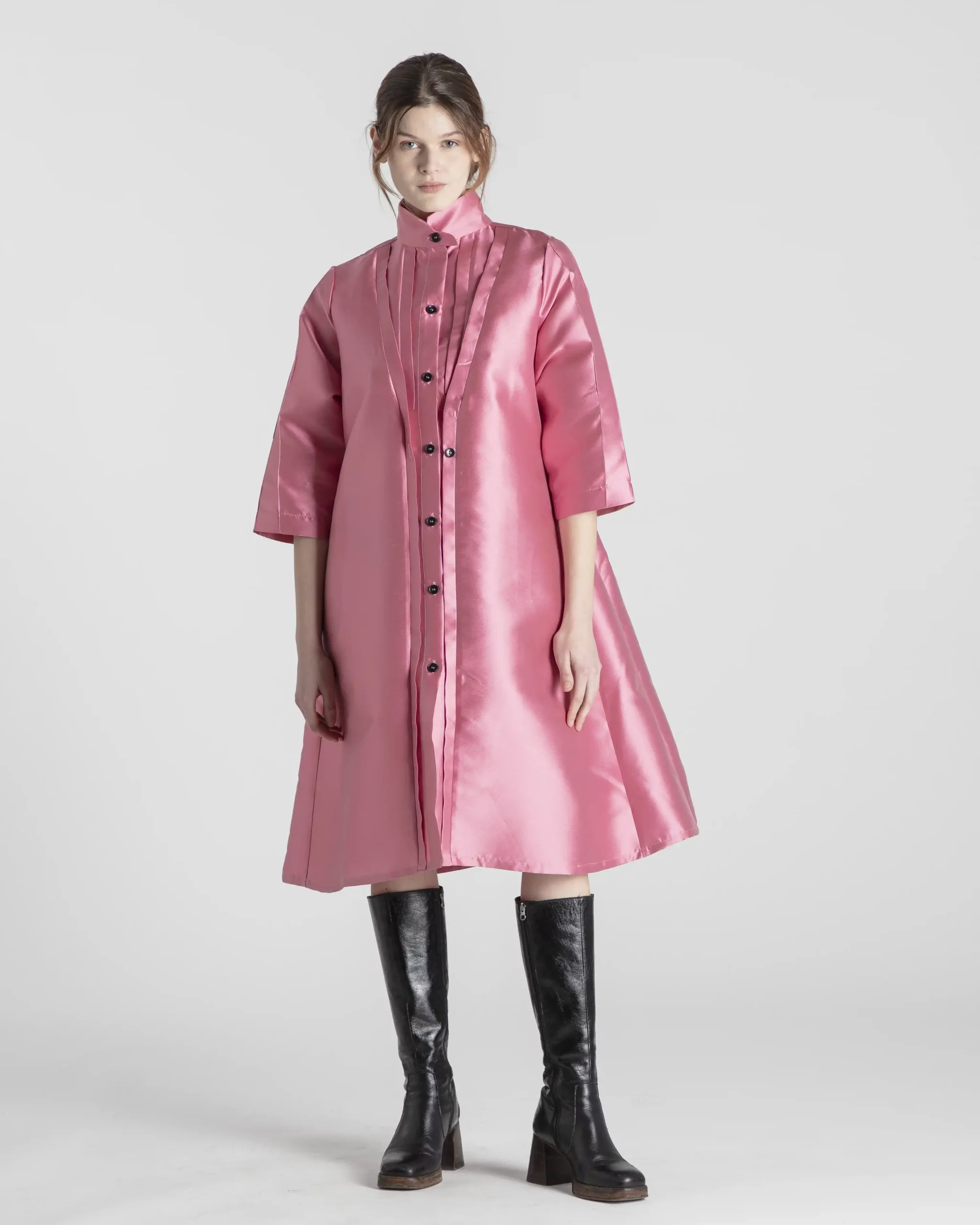 Robe MONONOKÉ Soie mélangée Rose