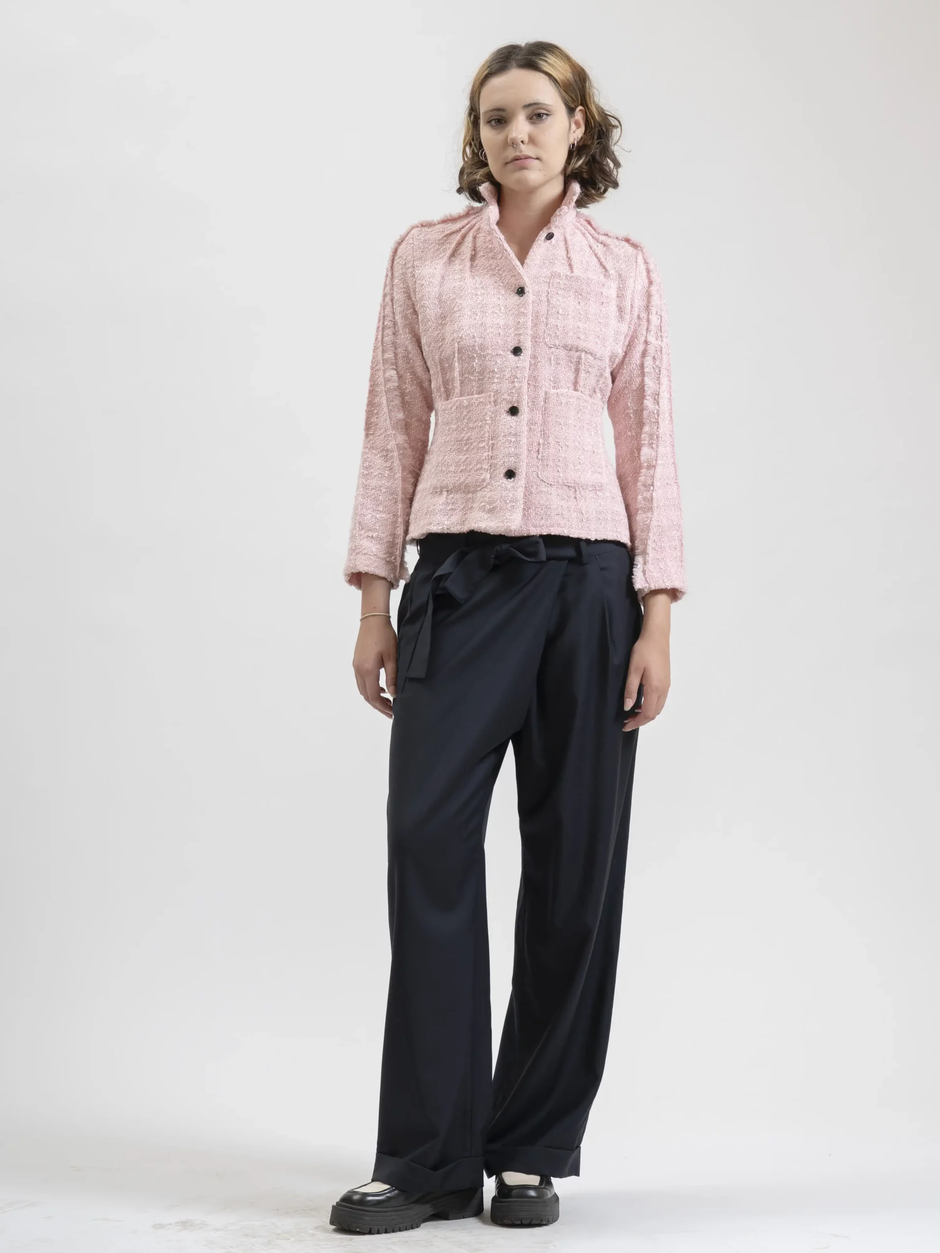 VT MORI Tweed Rose