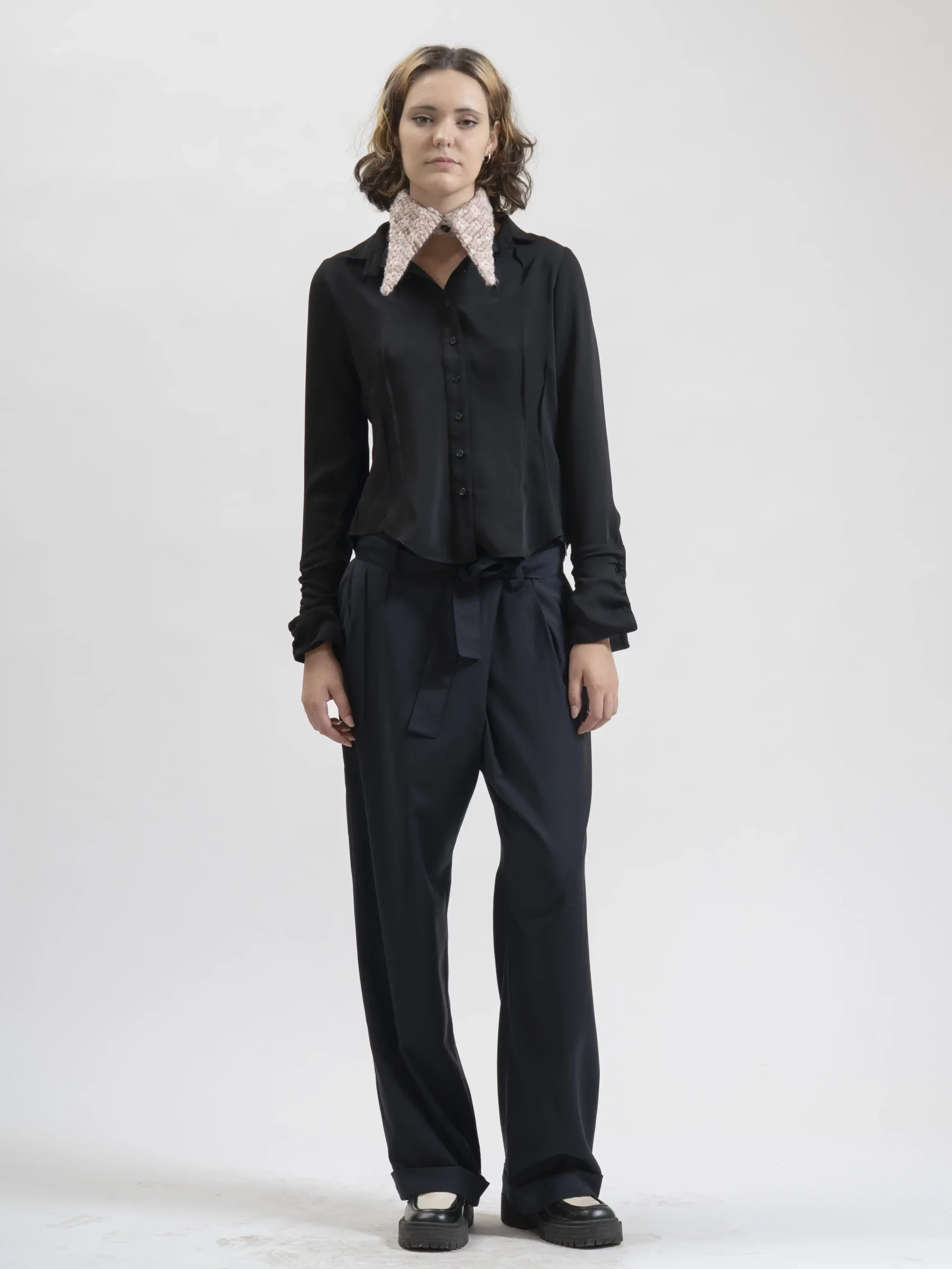 COL Laine Bouclée Rose