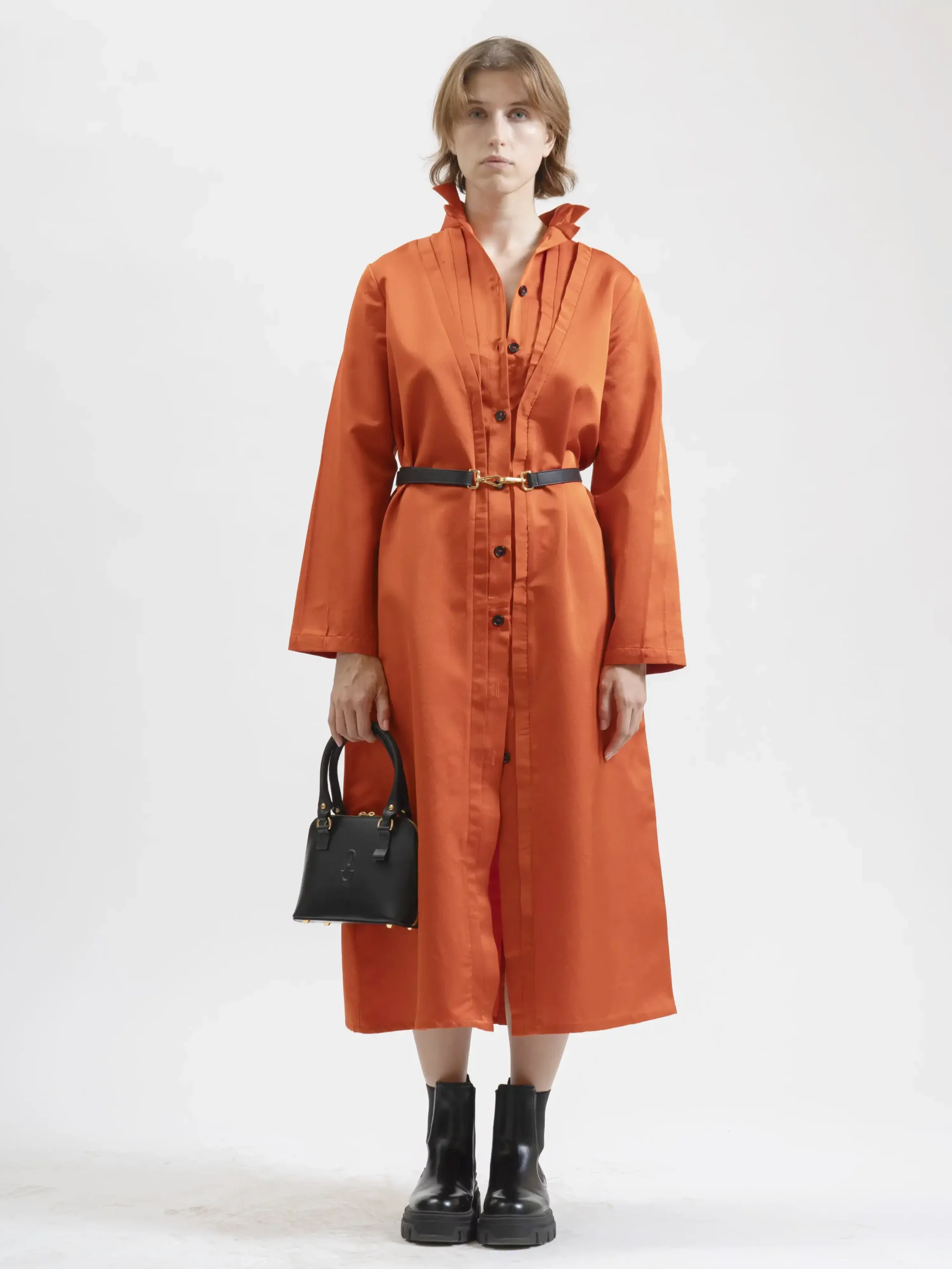 Robe MONONOKE Soie Orange-new